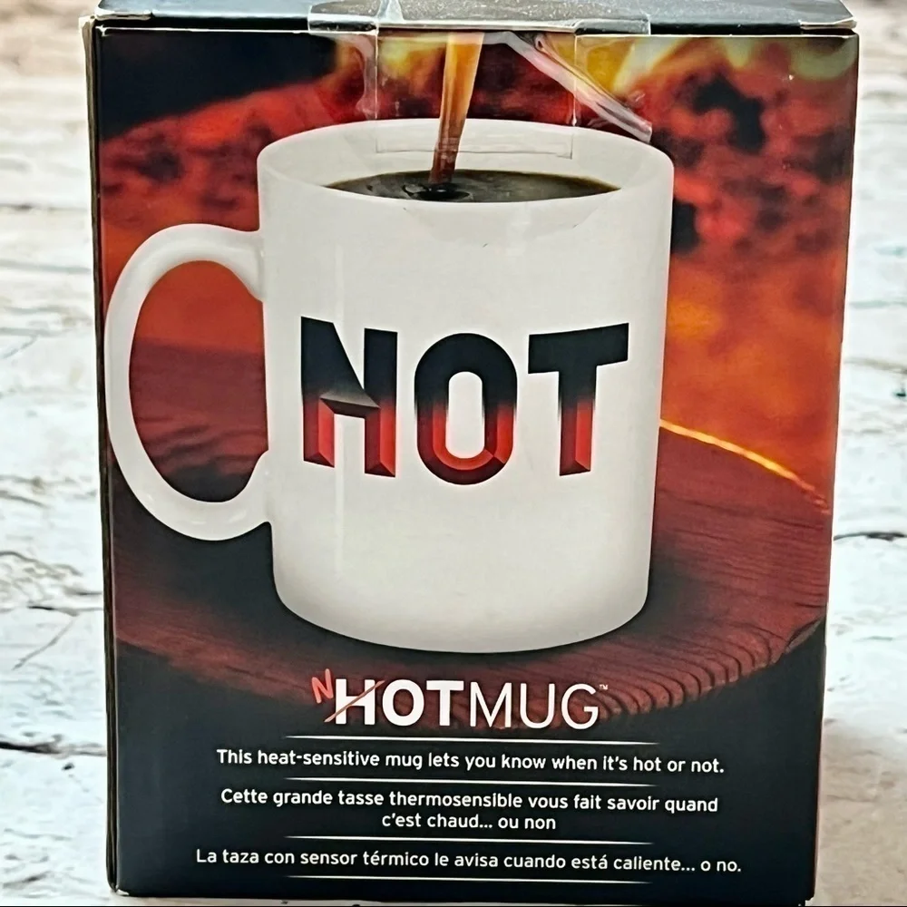 Genuine Fred NOT MUG Heat-Sensitive Color Changing Mug